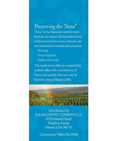 Kauai Coffee Koloa Estate Medium Roast Hawaiian Premium Ground Coffee 283g Bag - Buy Online on GoSupps.com
