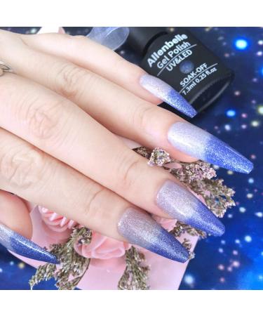 Allenbelle Red Series Colour Changing Gel Nail Polish Set | Mood Chameleon UV LED Manicure Kit - Buy Online on GoSupps.com