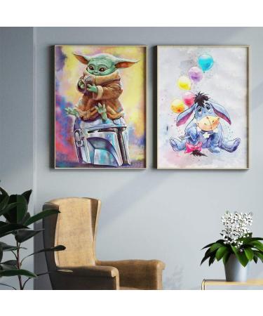 6 Pack DIY Full Drill 5D Diamond Painting Kits for Adults and Kids - Crystal Rhinestone Cross Stitch Art Sets - Cartoon Pictures - Beginners Crafts - 9.8 X 13.8 Inch - Buy Online on GoSupps.com