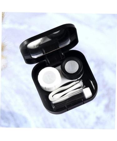 Homsfou Contact Lens Piston & Mini Case Set | Travel Tweezers & Container for Contact Lenses | Durable & Portable Accessories - Buy Online on GoSupps.com