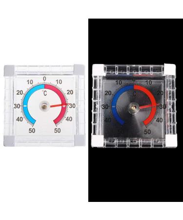 JENOR Window Wall Thermometer - Indoor/Outdoor Temperature Gauge for Greenhouses & Gardens - Buy Online on GoSupps.com