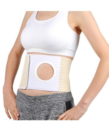 Lifevv Abdominal Ostomy Belt | Hernia Support & Binder for Colostomy Patients (XL 43.3 - Buy Online on GoSupps.com