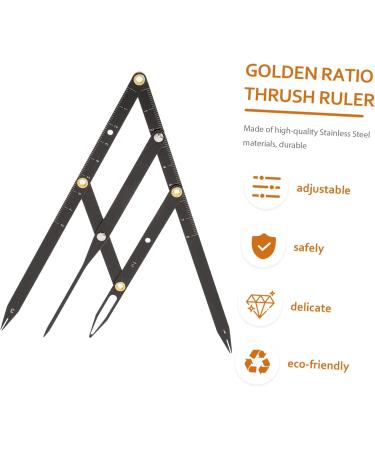 NOLITOY 5 pcs Stencils Measuring Metal Generation Positioning Second Tool Steel Stainless 25x5x0.6cmx5pcs Blackx5pcs - Buy Online on GoSupps.com