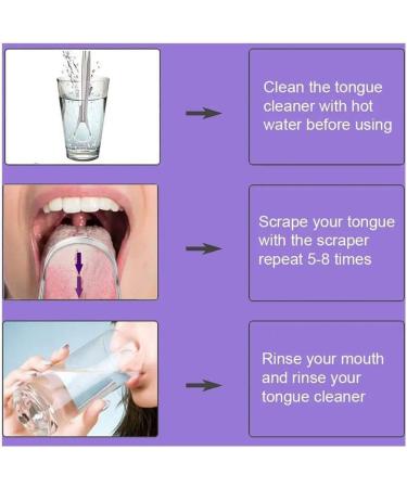 Buy Wokii Stainless Steel Tongue Scraper | Eco-Friendly Metal Cleaner & Brush for Fresh Breath - Reusable & Durable - Buy Online on GoSupps.com