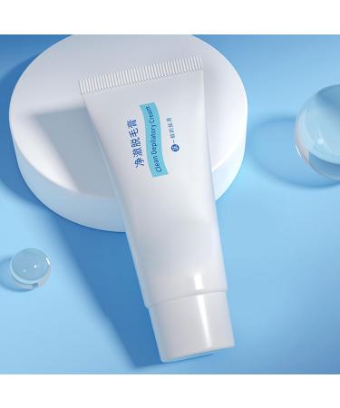 Depilatory Cream 60g Armpit Hair Remover With Scraper Smooth Skin For Legs Arms Men Bikini & Intimate Zone Women Armpits - Buy Online on GoSupps.com