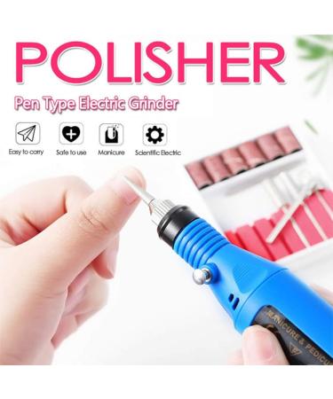 Portable Electric Nail Drill Professional Efile Electrical Nail File Kit for Acrylic Gel Nails Manicure Pedicure Polishing Shape Tools Design Home Salon Use 48Pcs Nail Drill Bits (black) - Buy Online on GoSupps.com
