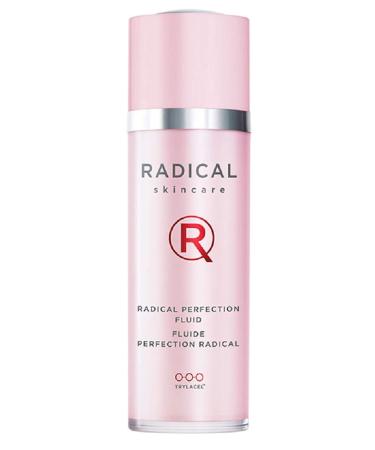 Radical Skincare Perfection Fluid - 2 in 1 Anti-Aging Serum Lotion - Energizes Brightens & Blurs Imperfections - For All Skin Types Including Sensitive Skin - Paraben & Cruelty Free (1 oz)