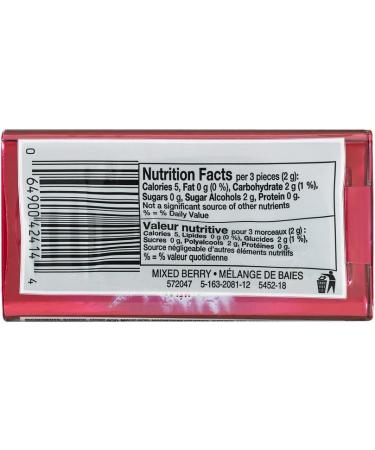EXCEL Mixed Berry Flavoured Mints 34g Tin 8 Packs Mixed Berry Spearmint - Buy Online on GoSupps.com