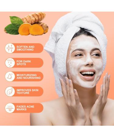  LOPHE Kojic Acid Soap 3 x 100g Kojic Acid Soap with Turmeric anti-dark spot soap for face and body moisturizing evens skin tone - Buy Online on GoSupps.com