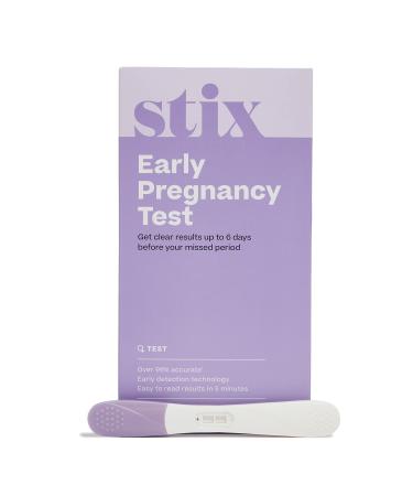 Stix Early Detection Pregnancy Tests| Test 6 Days Before Missed Period | Accurate & Easy to Use | 2 Tests