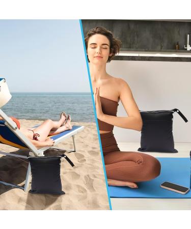 Violotoris 2pcs Waterproof Wet Dry Bag Set - Reusable Organizer for Babies, Swimming, Camping, Travel - Hanging Zipper Storage Bag for Gym, Beach - Buy Online on GoSupps.com