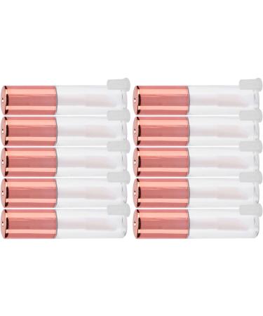 Depisuta DIY Lip Gloss Tubes Set Rose Gold 12 Ml X 10 Good Sealing and Ecofriendly Material for Makeup Artists - Buy Online on GoSupps.com
