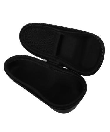 minkissy 3pcs shaving box case storage box Miss Shaver Eva 18x8cmx3pcs blackx3pcs