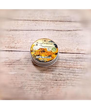 MIMOSA Perfume - Eau de Parfum - Solid Balm - Natural Essential Oils Aromatherapy Fragrance (Mimosa Sweet Cassie Neroli Ylang Narcissus Tuberose) Travel Size Seminar Party Favors Gifts - 0.5oz - Buy Online on GoSupps.com