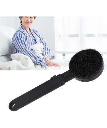 Electric Body Brush with Acoustic Vibration Telescopic Handle and Soft Bristle Multiple Speed Settings Waterproof Silicone Bristles for Normal Oily Dry Sensitive Skin Types - Buy Online on GoSupps.com