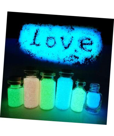 KOMBIUDA 2 Pack Sand Powder Bright Powder Fluorescent Powder Luminous Sand Ordinary Phosphor Powder Blue Siize 3 - Buy Online on GoSupps.com