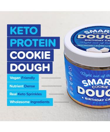 Gourmet Keto Snacks | Vegan Edible Cookie Dough | High Protein, Low Carb, Sugar-Free Treats for Kids & Adults - Buy Online on GoSupps.com