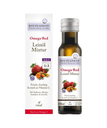 Bio Planete Bio Omega Red Linseed Oil Blend 100ml
