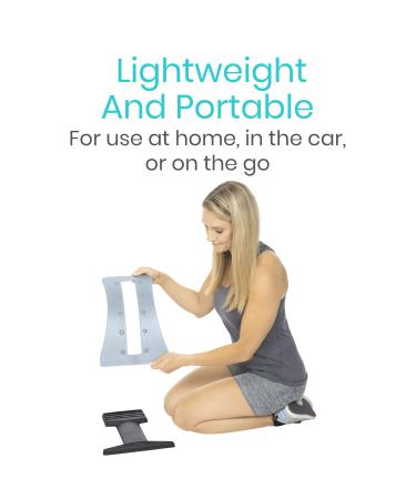 Vive Back Stretcher & Cracker Device - Posture Corrector for Neck & Lumbar Pain Relief Herniated Disc & Spinal Stenosis - Orthopedic Spine Extension Tool - Buy Online on GoSupps.com