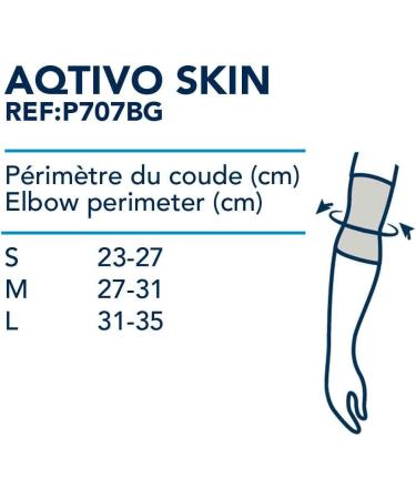 PRIM SA Aqtivo Skin Elbow Bandage Size L - Buy Online on GoSupps.com