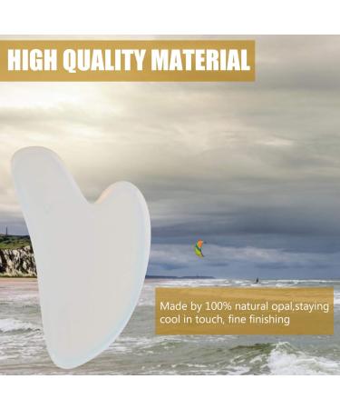 Opal Gua Sha Scraping Plate - Relieve Stress & Revitalize Your Body | Best Massage Tool for Health Care - Shop Internationally - Buy Online on GoSupps.com