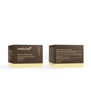 Medicube Deep Vitamin C Golden Capsule Face Moisturizer - Anti-Aging Liposome Gel for Radiant Hydrated Skin - Korean Skincare 1.94 oz - International Shipping Available - Buy Online on GoSupps.com