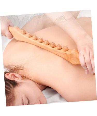 Beatifufu Gua SHA Wood Massage Tool - Trigger Point Body Roller for Back & Feet - Manual Muscle Massager for Fitness - Buy Online on GoSupps.com