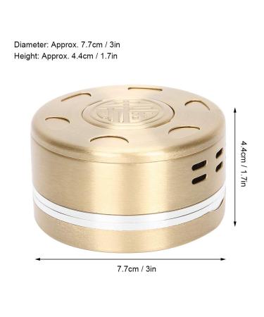 Natudeco Pure Copper Moxa Box - Moxibustion Therapy Box & Moxa Stick Holder for Home Salon | International Shipping - Buy Online on GoSupps.com