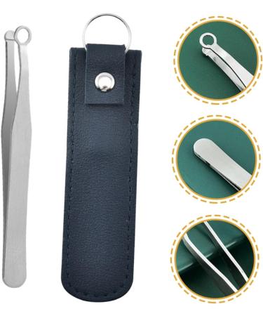 Ipetboom Round Nose Hair Clip Beard Trimmer Set - Stainless Steel Hair Removal Tool for Men & Women - Precision Nose & Facial Hair Clipper - Buy Online on GoSupps.com