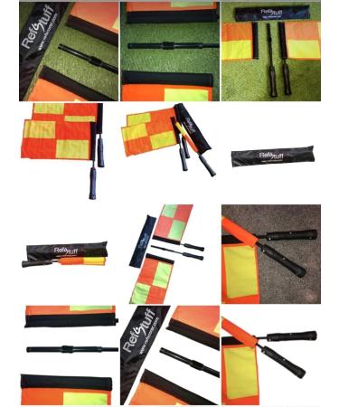RefStuff Soccer Referee PRO Flags - High-Quality Assistant Linesman Flags (Pair) - Buy Online on GoSupps.com