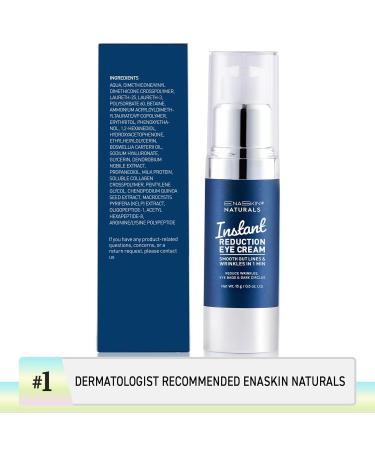 Enaskin Naturals Instant Eye & Face Lift Cream - Rapid Tightener and Wrinkle Filler for Deep Wrinkles - Under-Eye Bags & Puffiness Remover - Temporary Face Firming for Women & Men in 60s - 0.5 oz 0.5 Ounce (Pack of 1) - Buy Online on GoSupps.com