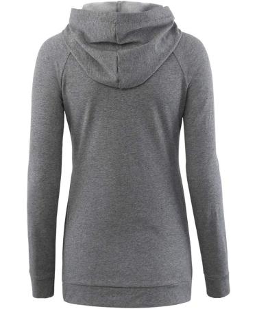 Love2Mi Nursing Shirt - Maternity Top Wrap Design, Layered, Stop Mat, A-grey, Size L - Buy Online on GoSupps.com