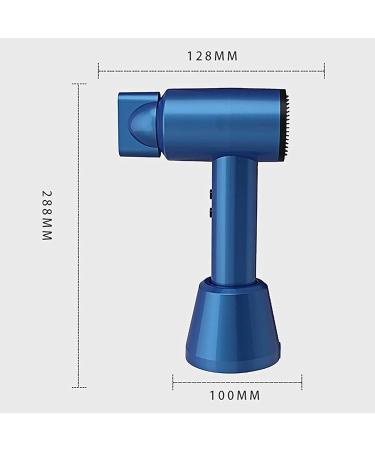 Portable Cordless Hair Dryer Hand-held Wireless Hair Dryer Rechargeable Blow Dryer for Blowing Hair Painting Drying Blue - Buy Online on GoSupps.com