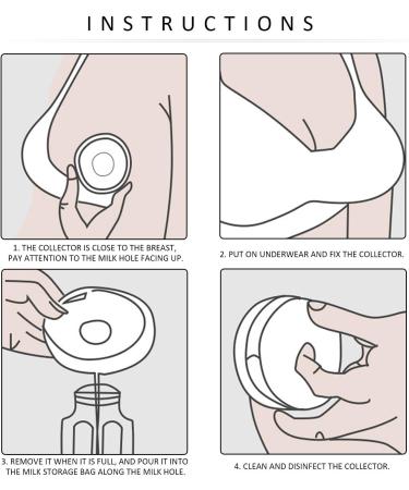 3-Pack Breastfeeding Bra & Nipple Protection with Milk Collectors & 6 Storage Bags | Best for Breast Milk Preservation - Buy Online on GoSupps.com