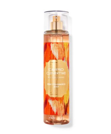 Bath and Body Spray Calypso Clementine Long Lasting Fine Fragrance Mist | 8 fl oz / 236 ml | BBW 8 Fl Oz (Pack of 1) Calypso Clementine