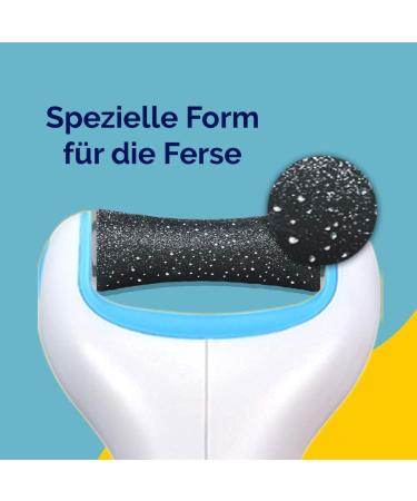 Scholl Expert Care Silky Soft Feet Electric Corn Remover with Marine Minerals - Replacement Rolls for Heels (2 Rolls) - Fast & Effortless Foot Care - Buy Online on GoSupps.com