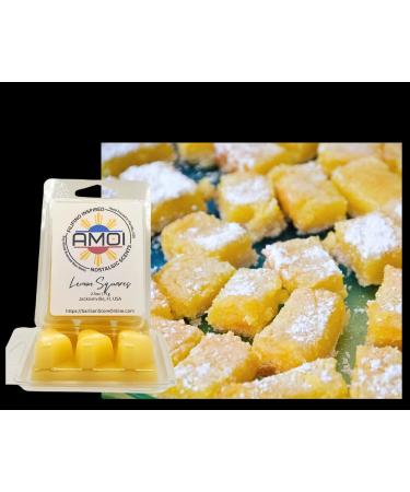 Filipino-Inspired Lemon Squares Scented Candle Wax Melts