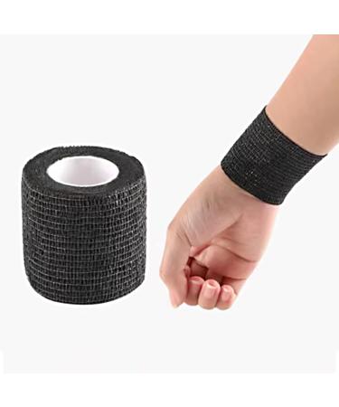 Sihuuu 4 PCS Self Adhesive Bandage Wrap Athletic Elastic Cohesive Bandage for Sports Injury Strain Ankle  Knee  Wrist Ankle Sprains Multicolor2  Multicolour-4 - Buy Online on GoSupps.com
