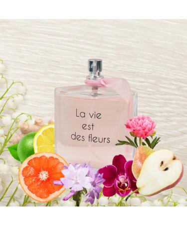 FLEUR DE VIE POUR FEMME EAU DE PARFUM 3.4 FL. OZ. BODY GLIMER PERFUME FOR WOMEN. CITRIC FLORAL FRAGRANCE. - Buy Online on GoSupps.com