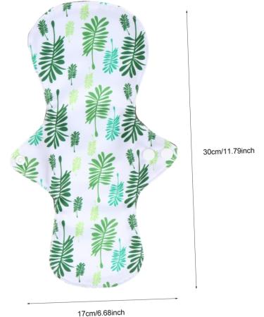 Healvian 4Pcs Bamboo Charcoal Menstrual Pad Set | Eco-Friendly Period Panty Liners | Earth Tones | Bamboo Charcoal Fiber Inner Layer - Buy Online on GoSupps.com