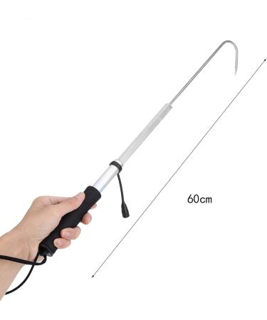 Teror Fishing Gaff Hook - Retractable Stainless Steel Fishing Equipment with Soft Handle | Durable & Sharp Tackle for International Shipping - Buy Online on GoSupps.com