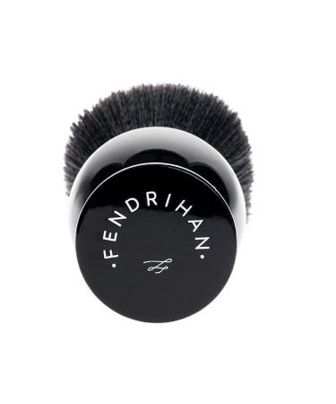 Fendrihan Black and White Synthetic Shaving Brush with Resin Handle - 24mm Knot Size for Personal and Professional Shaving - Buy Online on GoSupps.com