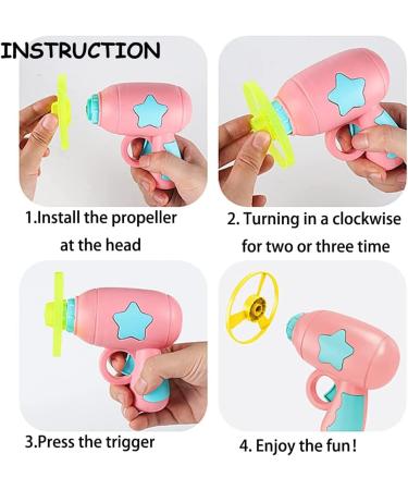 Colorful Flying Propeller Cat Toy Set with Launcher - Interactive Exercising and Training Discs for Hunting and Batting - Buy Online on GoSupps.com