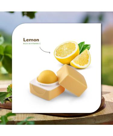 SPF Lip Balm with Lemon Oil | Paraben & Sulphate-Free | Unisex Protection | 10g Skin Care - Buy Online on GoSupps.com