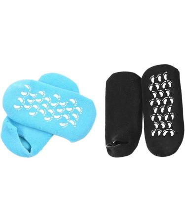 Ipetboom Moisturizing Sock 2 Pairs Socks for Woman Moisturizing Spa Socks Womans Socks Women s Feet Moisturizer Socks Womens Socks Gel Socks for Women Overnight Foot Women's Nursing Socks - Buy Online on GoSupps.com