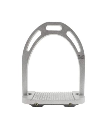 AK Aluminum Stirrups with Coated Colors (11.9 cm Silver) 4.75 INCHES silver