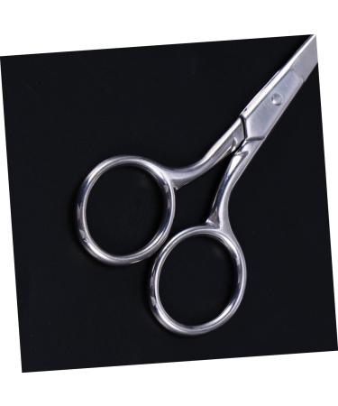 FRCOLOR Eyebrow Scissors Hair Scissors Hair Mustache Small Trimming Nail Safety Nose Hair Facial Trimmer Double Eyelid Sticker Mens Eyelash - Buy Online on GoSupps.com