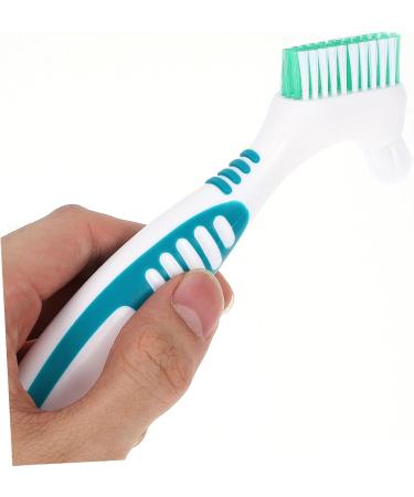 Kombiuda 2-Piece Prosthesis Cleaning Brush Set | Portable Toothbrush & Gums Cleaner | Proverean Tools for Effective Oral Hygiene - Buy Online on GoSupps.com