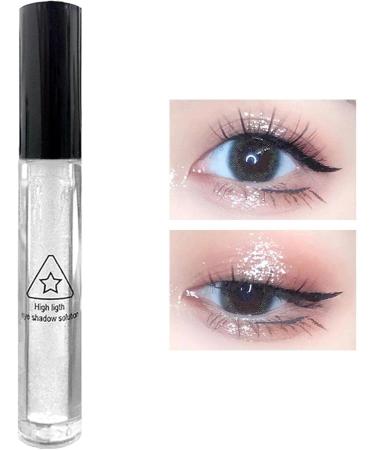 Liquid Shimmer Eyeshadow | Liquid Eye Shadow - Liquid High Pigments Gloss Sparkling Shimmer Glow Eye Shadow Shiny Makeup Frifer 01# White Moonlight - Buy Online on GoSupps.com