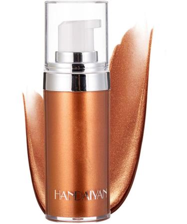 Body Luminizer Liquid Moisturizing Glow Body Highlighter | 0.7 oz Body Luminizer Collocation Highlighter Powder for Lasting Makeup Sritob 4# - Buy Online on GoSupps.com